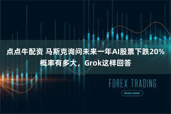 点点牛配资 马斯克询问未来一年AI股票下跌20%概率有多大，Grok这样回答